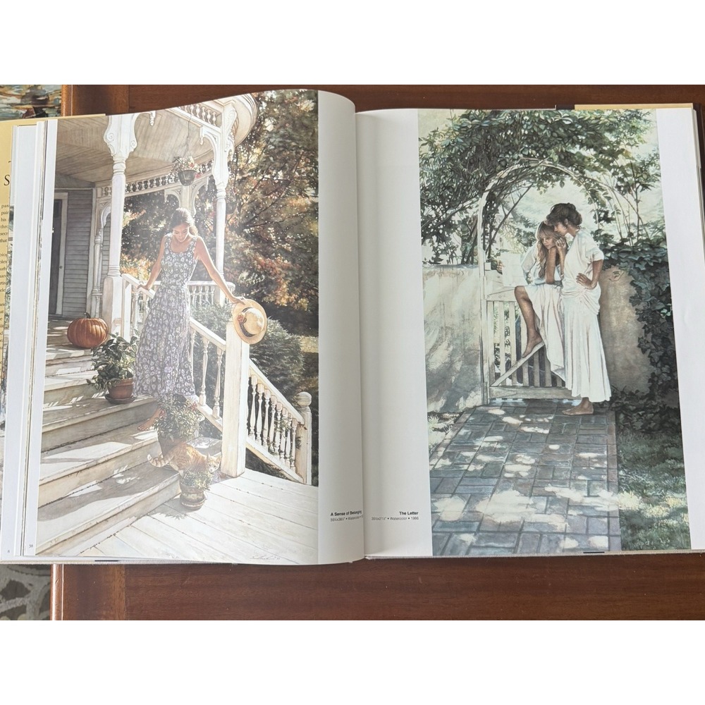 The Art of Steve Hanks Poised Between Heartbeats Hardcover 2000 Watercolor Art - Picture 6 of 9